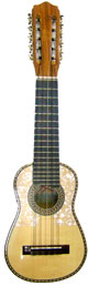 Electroacustic Concert Charango - Round Soundhole