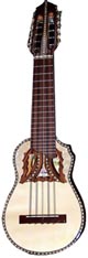 "H. Cerrudo" Professional Charango - Naranjillo Wood Scales 36 and 37