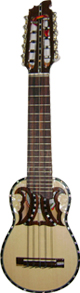 Professional Charango Butterfly Soundhole - Nacre Inlays