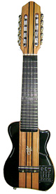 Electric Concert Charango - Ebony